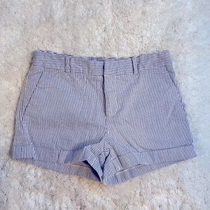 XS Navy striped shorts from Forever 21.